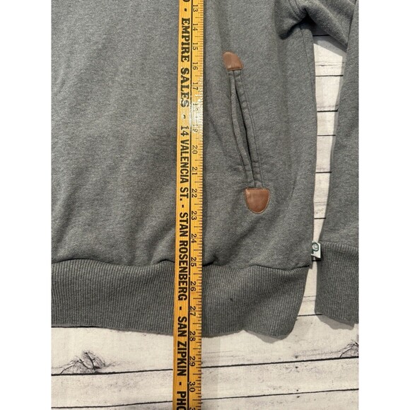 PENFIELD TRAILWEAR Pullover Sweatshirt Sz XL Gray Shawl Neck Toggle Closure - Picture 14 of 16